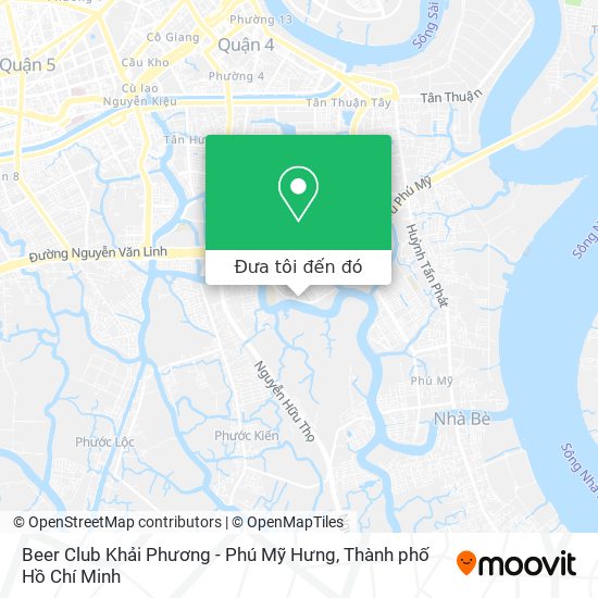 Bản đồ Beer Club Khải Phương - Phú Mỹ Hưng