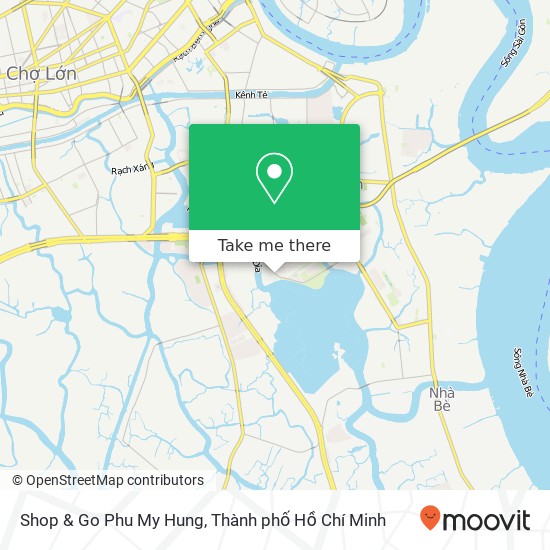 Bản đồ Shop & Go Phu My Hung