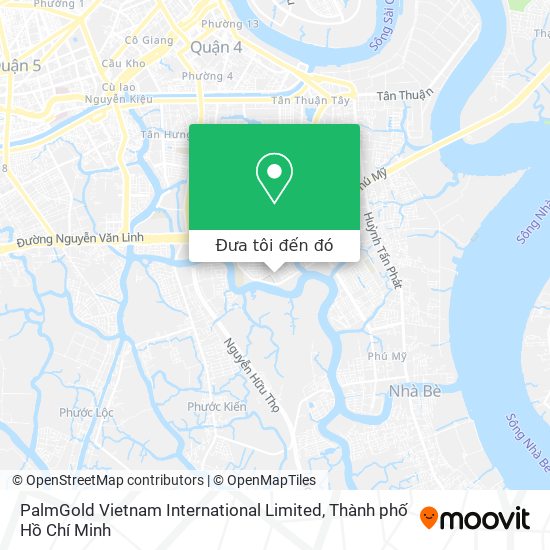 Bản đồ PalmGold Vietnam International Limited