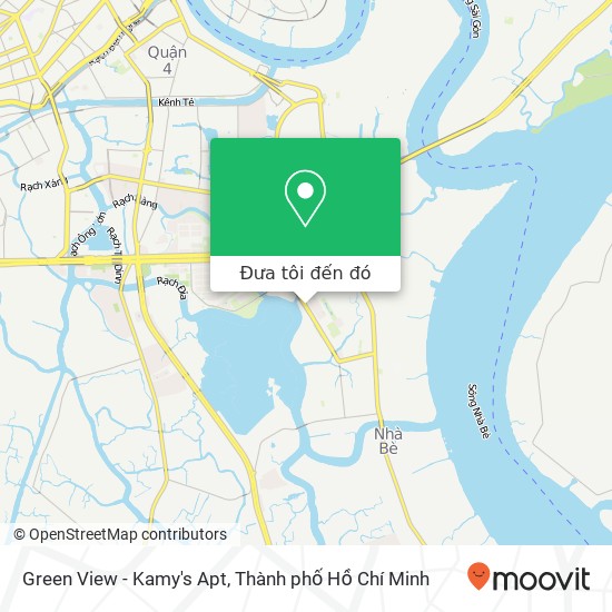 Bản đồ Green View - Kamy's Apt