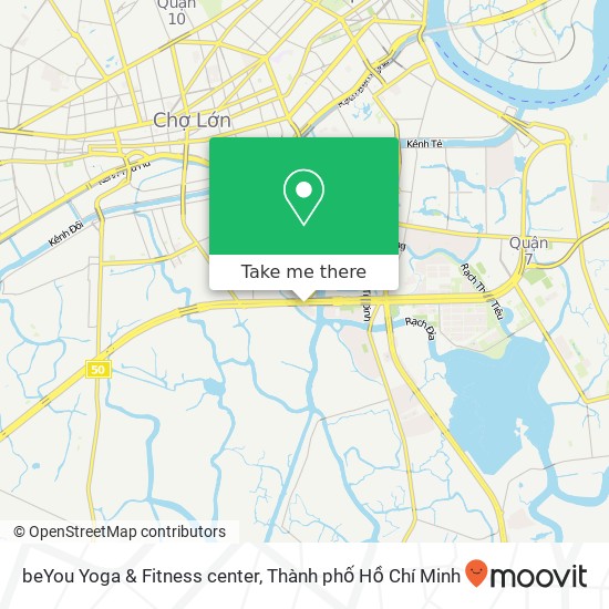 Bản đồ beYou Yoga & Fitness center