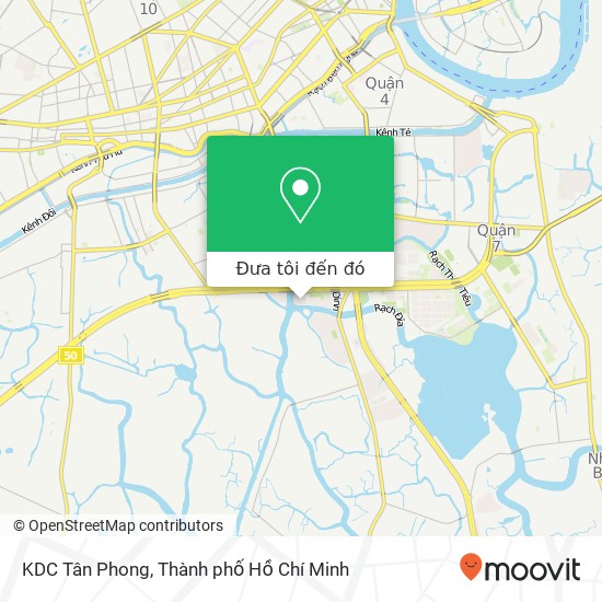 Bản đồ KDC Tân Phong