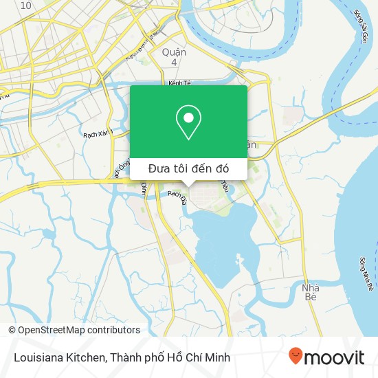 Bản đồ Louisiana Kitchen