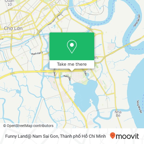 Bản đồ Funny Land@ Nam Sai Gon