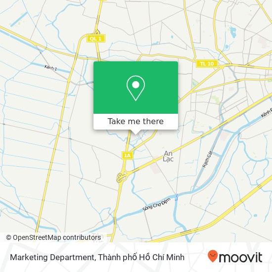 Bản đồ Marketing Department