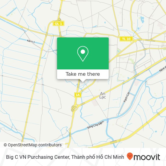 Bản đồ Big C VN Purchasing Center