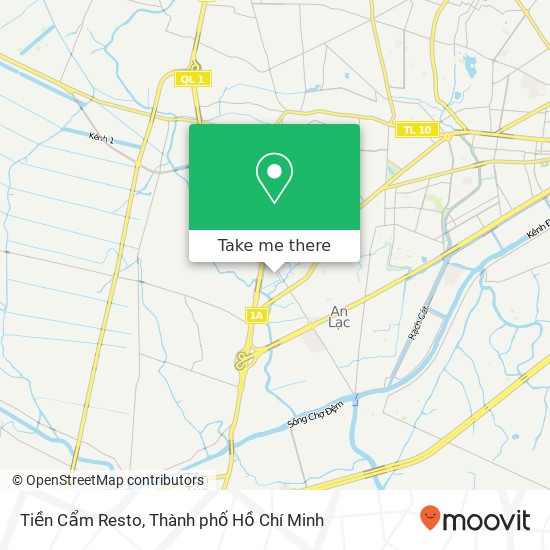 Bản đồ Tiền Cẩm Resto