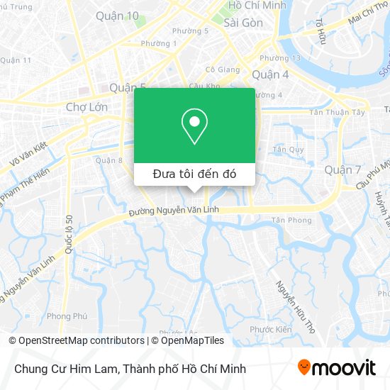 Bản đồ Chung Cư Him Lam