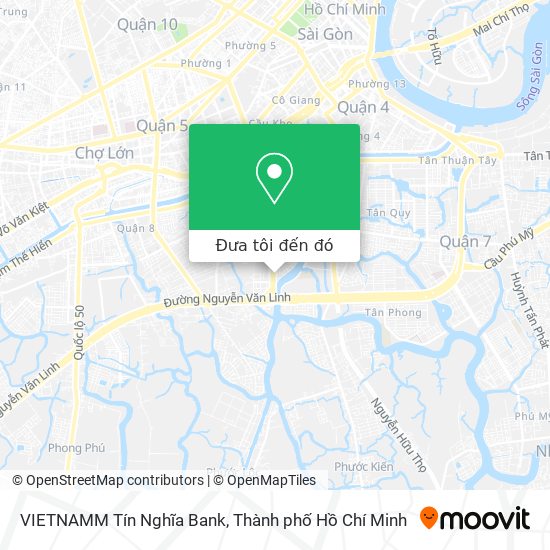 Bản đồ VIETNAMM Tín Nghĩa Bank