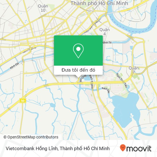 Bản đồ Vietcombank Hồng Lĩnh