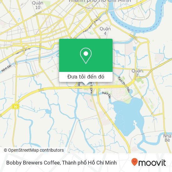 Bản đồ Bobby Brewers Coffee