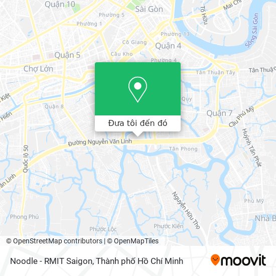 Bản đồ Noodle - RMIT Saigon