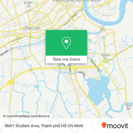 Bản đồ RMIT Student Area