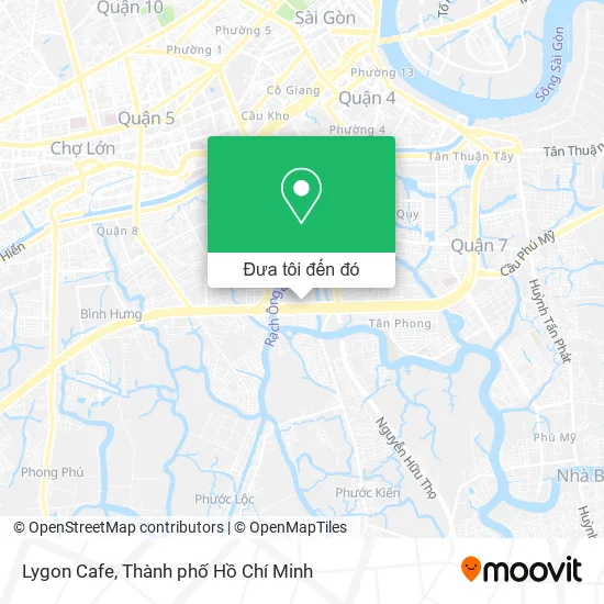 Bản đồ Lygon Cafe