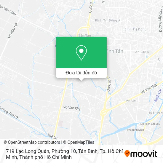 Bản đồ 719 Lạc Long Quân, Phường 10, Tân Bình, Tp. Hồ Chí Minh