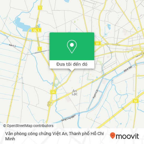 Bản đồ Văn phòng công chứng Việt An