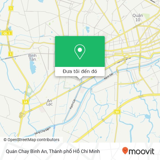 Bản đồ Quán Chay Bình An