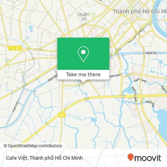 Bản đồ Cafe Việt