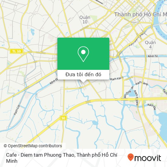 Bản đồ Cafe - Diem tam Phuong Thao