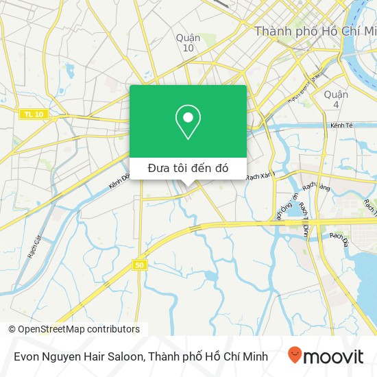 Bản đồ Evon Nguyen Hair Saloon