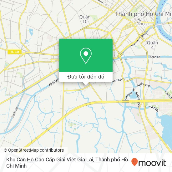 Bản đồ Khu Căn Hộ Cao Cấp Giai Việt Gia Lai