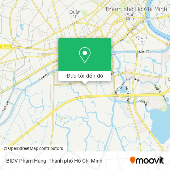 Bản đồ BIDV Phạm Hùng