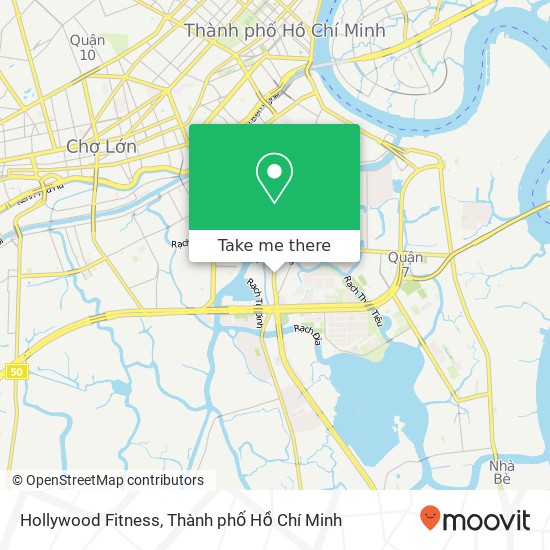 Bản đồ Hollywood Fitness