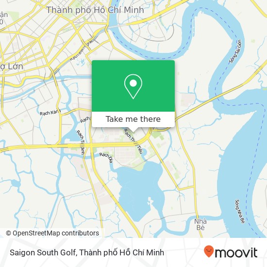 Bản đồ Saigon South Golf