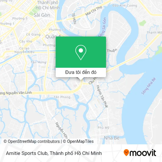 Bản đồ Amitie Sports Club
