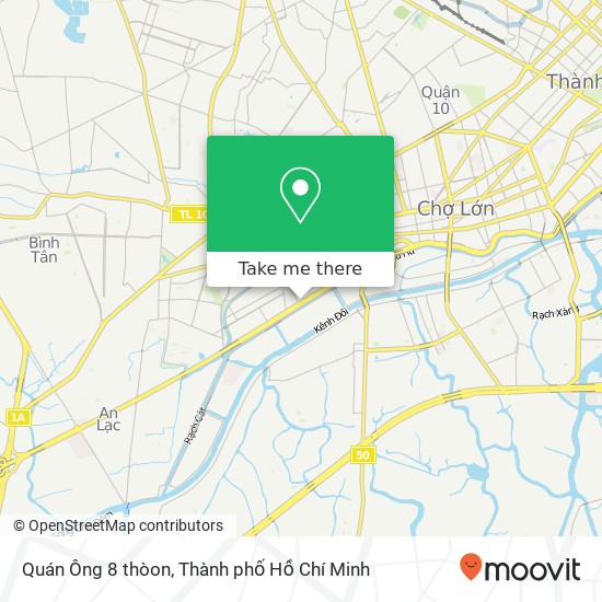 Bản đồ Quán Ông 8 thòon