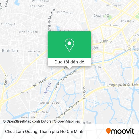Bản đồ Chùa Lâm Quang