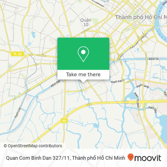 Bản đồ Quan Com Binh Dan 327/11