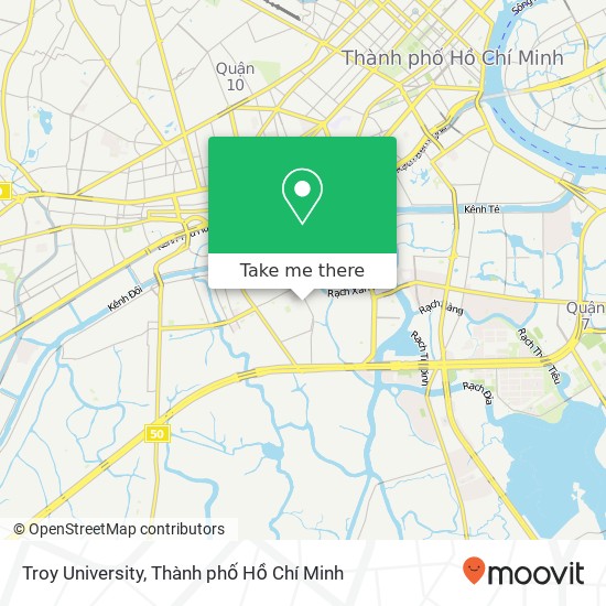 Bản đồ Troy University