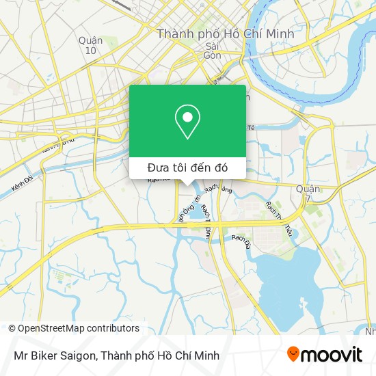 Bản đồ Mr Biker Saigon