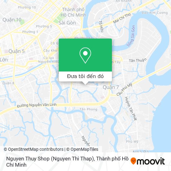 Bản đồ Nguyen Thuy Shop (Nguyen Thi Thap)