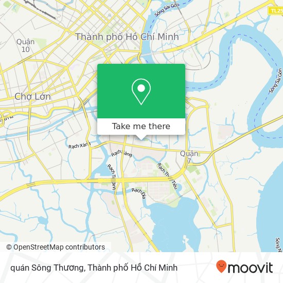 Bản đồ quán Sông Thương