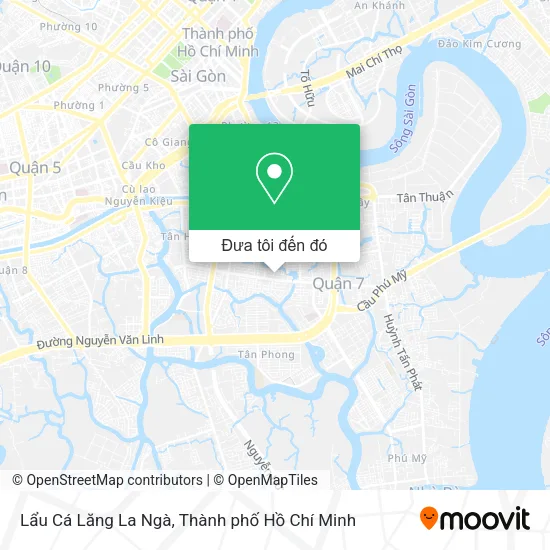 Bản đồ Lẩu Cá Lăng La Ngà