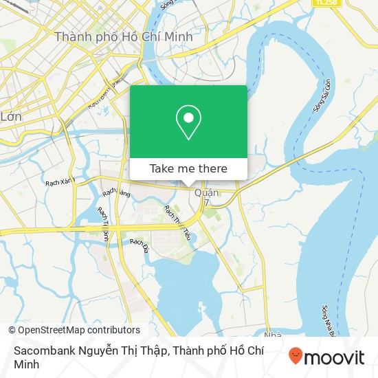 Bản đồ Sacombank Nguyễn Thị Thập