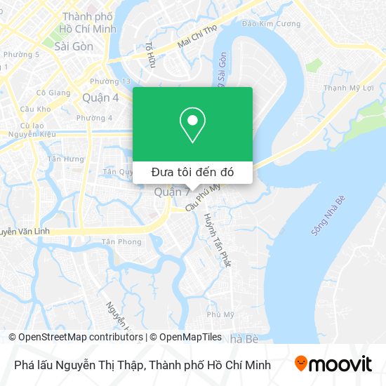 Bản đồ Phá lấu Nguyễn Thị Thập