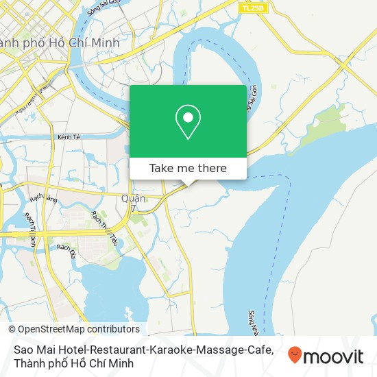 Bản đồ Sao Mai Hotel-Restaurant-Karaoke-Massage-Cafe