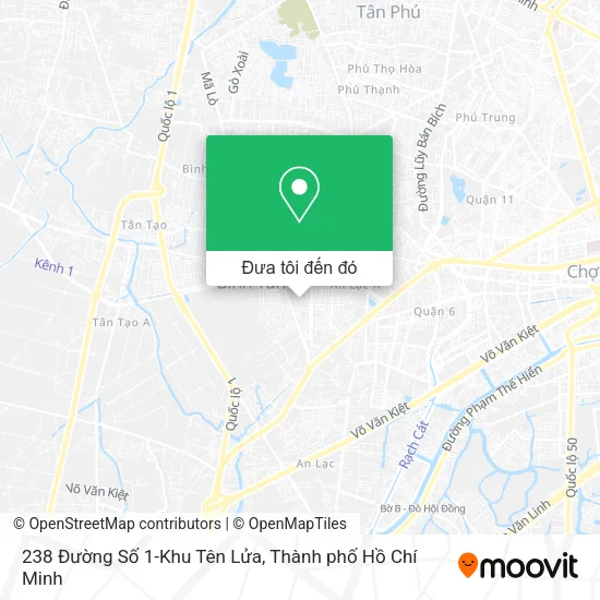 Bản đồ 238 Đường Số 1-Khu Tên Lửa