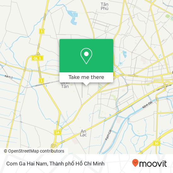 Bản đồ Com Ga Hai Nam