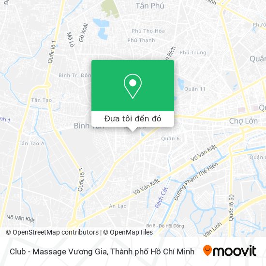 Bản đồ Club - Massage Vương Gia