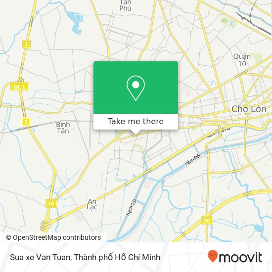 Bản đồ Sua xe Van Tuan