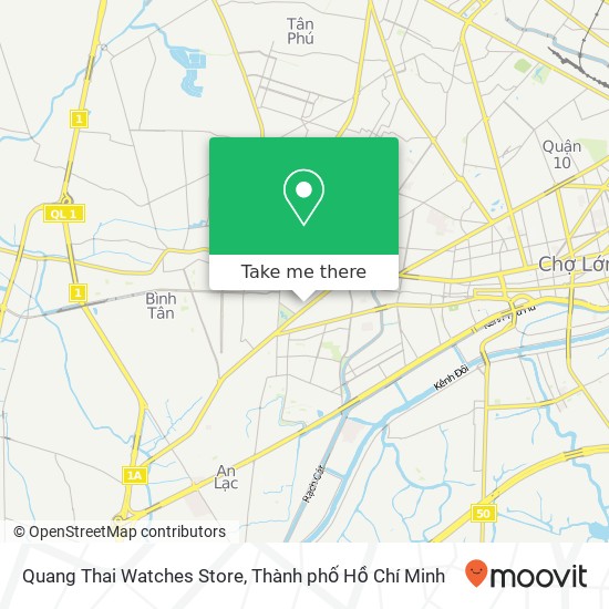 Bản đồ Quang Thai Watches Store