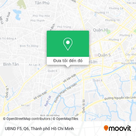 Bản đồ UBND F5, Q6