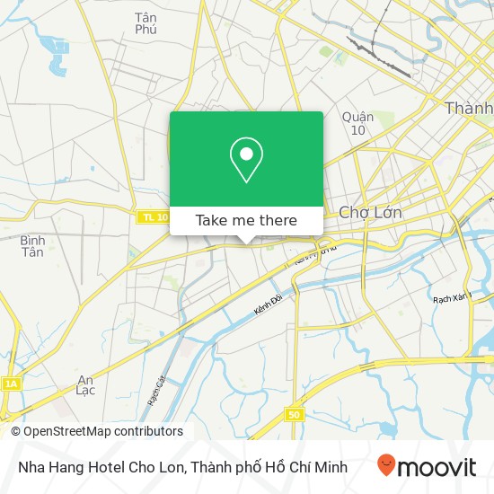 Bản đồ Nha Hang Hotel Cho Lon