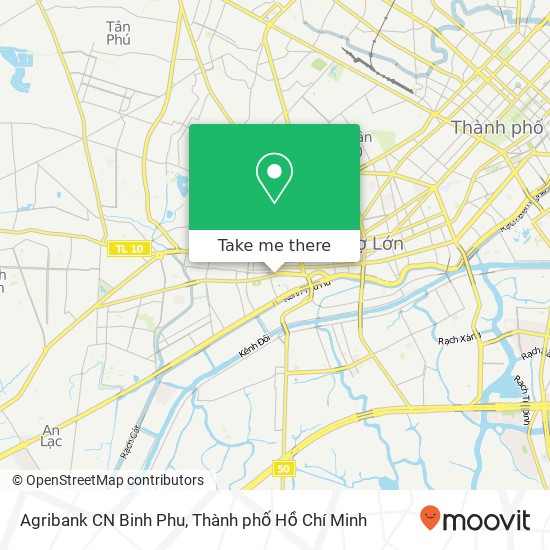 Bản đồ Agribank CN Binh Phu