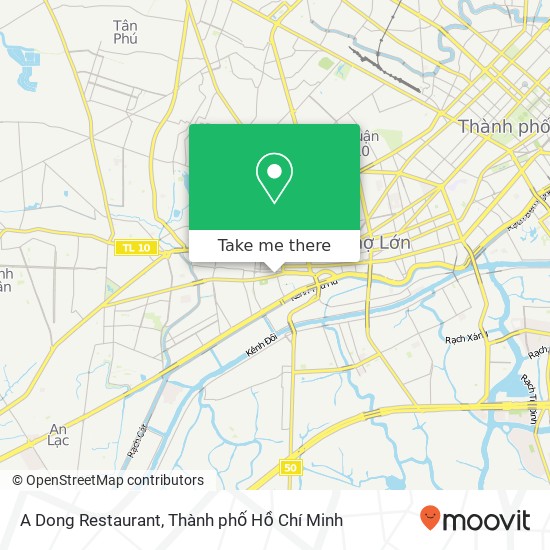 Bản đồ A Dong Restaurant