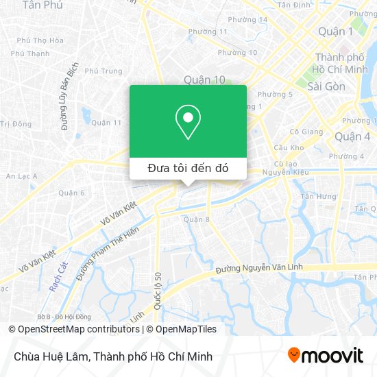 Bản đồ Chùa Huệ Lâm